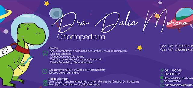 Odontopediatra Dalia Moreno