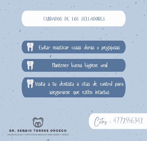 DH Odontología/ Dr. Sergio Torres Orozco Odontopediatría